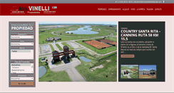 Desktop Screenshot of aliciavinelliprop.com.ar
